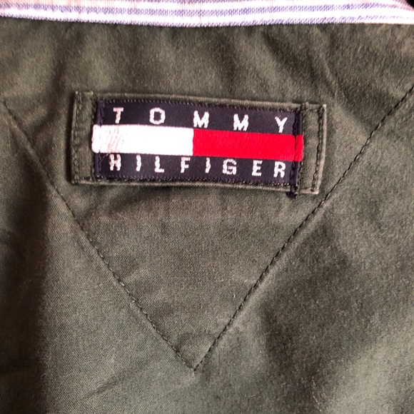 Tommy Hilfiger Full Zip Jacket Hunter Green Crest - Picture 4 of 5